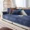 YWQJL Samt Sofabezug Sofaschoner rutschfest 1 2 3 4 Sitzer,l Form Sofaüberwurf,Sofa Überzug Ecksofa Pets Dog Couch Überzug Couch Überzug Sofa Überwurf (#20, 110x110cm)