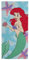 Disney Die kleine Meerjungfrau Kinder-Badetuch / Strandtuch – Prinzessin Arielle, superweich und saugfähig, 100 % Baumwolle, Maße: 71 x 147 cm