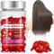 Haar Vitamine Serum Capsule, 40 Stück Haaröl Haarpflege Kapseln, Vitamin B5 Hair Serum, Moisturizing Hair Oil Haarvitamine, Anti-Frizz Haarbruch, Reparatur, Reich an Vitamin A C E B5 (1 Stück)