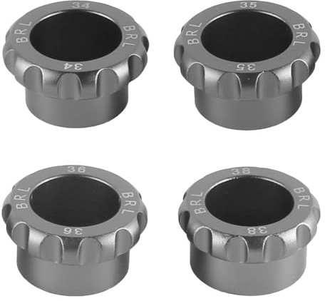 WANGCL 4 Pack Watch Back Opener Tool Watch Case Opener Watch Opener Punch Professional Back Case Remover Polygon Removal Repair Tool (34 35 36 38 mm )