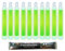 Cyalume Technologies Leuchtstab 15 cm, Original Militärische ChemLight Lightsticks In Grün (10-er Pack), Hohe Brenndauer Von 12 Stunden, 100% Konform Mit Den NATO-Spezifikationen, SA9-1027017AM