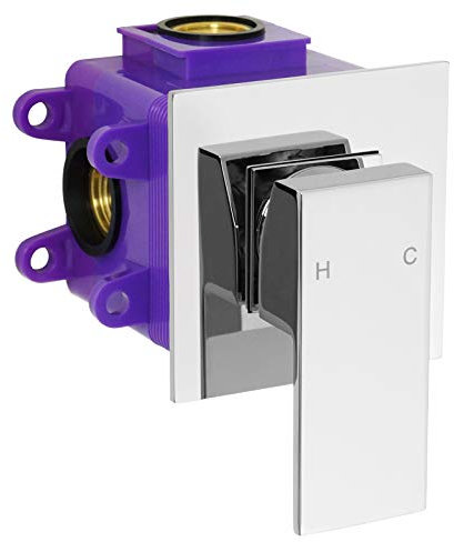 Welfenstein Unterputz Armatur H116 mit Montagebox eckig Einbaubox Dusche