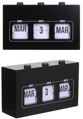 THE CONCEPT FACTORY - Mo1312 - Calendrier Flip FL Objet Deco decoratif Decoration