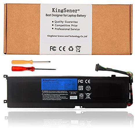 KingSener RC30-0270 Laptop Akku für Razer Blade 15 Base Stealth 2018 2019 GTX 1660 Ti Notebook RZ09-0270 RZ09-0300 RZ09-03006 RZ09-03009 RZ09-02705E76 RZ09-02705E76-R3U1 15.4V 65WH