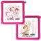 MeinBaby123® Schutzfolie kompatibel mit Toniebox 2er Set | Schutzcover selbstklebend | Premium Qualität | Aufkleber passgenau I Folie Sticker I Toniebox Zubehör (2er Set Hase & Ballerina)