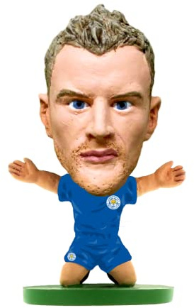 SoccerStarz - Leicester Jamie Vardy - Home Kit (New Classic)