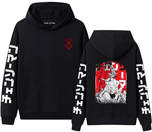 Chainsaw Man Hoodie Sweatshirt Anime Cosplay Costume Denji Printed Hoodies Pullover Sweatshirt for Unisex