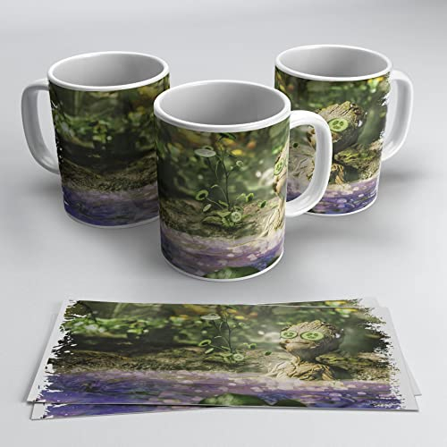 newseny Mug Yo soy Groot Marvel Gardiens de la galaxie Vol3 Capacité 355 ml (Groot Concombre)