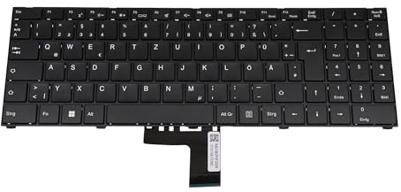 IPC-Computer Medion 40081815 Original Tastatur DE (deutsch) schwarz/schwarz für Akoya E15410, ECS Elitegroup MF50CM