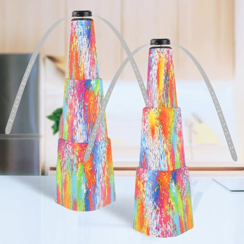 TEPENAR Répulsifs Anti Mouches - Repousse Mouche Ventilateur Anti Mouche de Table pour Table, Terrasse et Restaurant Profitez de Vos Repas en Plein Air(2PCS)