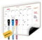 Previs Magnetischer Monatskalender für den Kühlschrank, A3, Kalender 2025 / 2026, Kühlschrankmagnet, Monatsplaner mit 3 Rotus, Magnettafel für den Kühlschrank, Wochenplaner, Kühlschrank