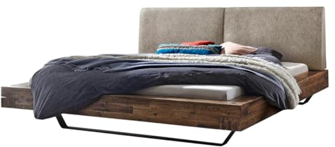 Hasena Factory Line Opera Designbett Slid 25 Akazie Vintage Brown 180x200