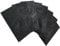 AULIGET 100 piastrelle autoadesive da parete in ardesia nera, 3 mm, in PVC, faxu, piastrelle adesive per cucina e bagno (7,6 x 15,2 cm)