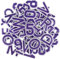 TXSN 72pcs Iron on Letters and Numbers Patches, Embroidered Letters and Numbers Applique Patches for Clothing, Hat, Jacket, Jeans, Backpacks, Bags and More, Purple