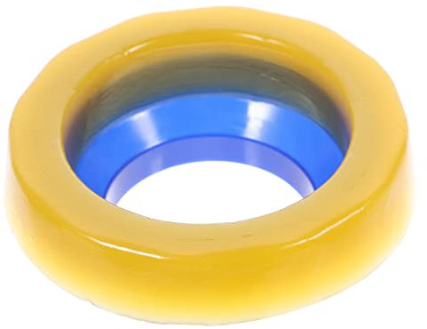 HOMSFOU Joint De Toilette Avec Flasque Étanchéité Optimale Pour Cuvette Wc Installation Facile Et Résistant Aux Odeurs Et Fuites