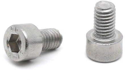 20x Vis CHC M5 x 8mm inox - Vis BTR en Acier Inoxydable A2 Six pans Creux Tête Cylindrique - DIN 912 tête ronde pour rondelle et écrou