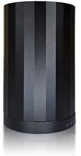 Fitz Lampenfuß E27 für Vintage Lampe, Lampenfassung Tischlampe in „Schwarz“ 11 cm dimmbar, Retro-Lampensockel für Nachttischlampe, Message in the Bulb, Aufladbar, Elements Lighting