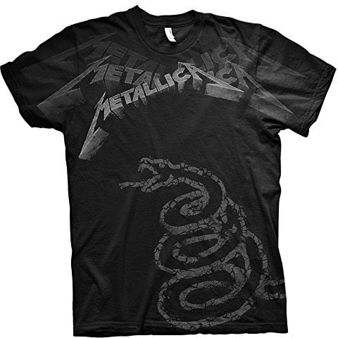Metallica Black Album offiziell Männer T-Shirt Herren (X-Large)