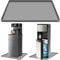 Water Cooler Dispenser Mat with Raised Edge, Water Cooler Silicone Drip Tray Floor Protector, 23.6x19.7 Water Dispenser Drip Pan Waterproof Desktop Mat for Mini Fridge, Washer, Coffee, Dishwasher