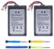 FLSTOR Batteria di ricambio per controller PS4, 2000 mAh LIP1522 per Playstation 4 PS4 Pro Dualshock 4 CUH-ZCT1E CUH-ZCT1H CUH-ZCT1U CUH-ZCT2 Wireless Controller