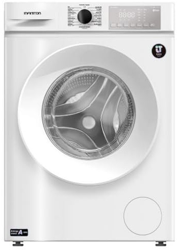 Lavadora Infiniton WM-F104AWH, 10 kg, 1400 RPM, A, Blanco, Vapor Care
