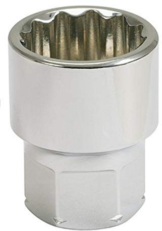KS TOOLS 503.4984 - Douille traversante Ring Stop® 12 pans - 14 mm - Gamme GEARplus® - en Chrome Vanadium - Finition satinée