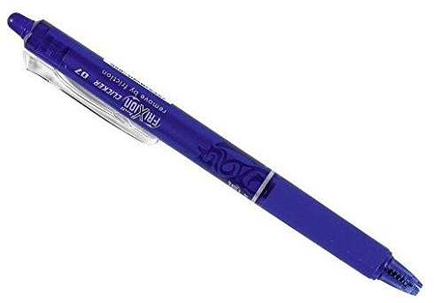 PILOT PEN Tintenroller Frixion Ball Clicker blau 0,5mm