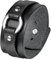 JewelryWe Schmuck Herren Leder Armband, Punk Rock Ring Kreis Breit Lederarmband Partnerarmband Armreif für Männer, Schwarz