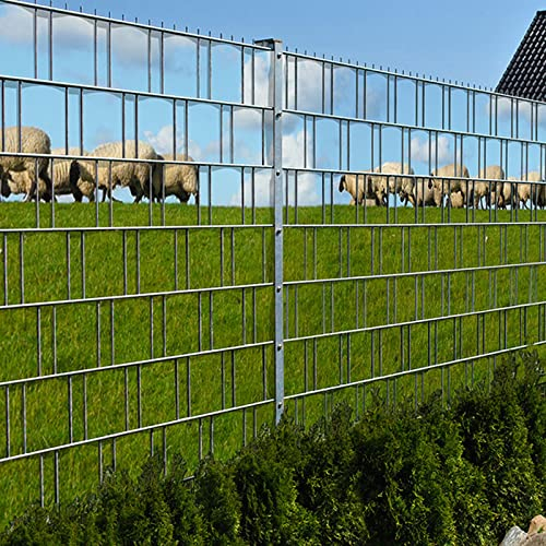Zaundruck - Bedruckter Sichtschutzstreifen für Doppelstabmatten Zaun auf Rolle (Ameland) PVC frei