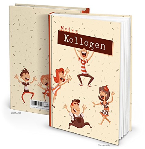 Logbuch-Verlag Großes Kollegen Buch als Abschiedsgeschenk Geschenk zur Rente Ruhestand Jobswechsel DIN A4 zum Einschreiben