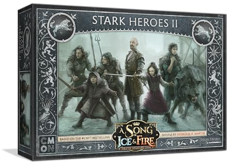 Cool Mini or Not - A Song of Ice and Fire: Stark Heroes II Box - Miniature Game