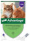 Advantage Flea Treatment 80 for Large Cats and Rabbits 4x Pipette, For Pets Weighing More than 4kg, Spot-on Treatment to Kill and Prevent Fleas on Large Cats and Treat Fleas on Pet Rabbits