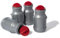 rollytoys 409389 Tretfahrzeuge rollyMilk 4er Set Milchkannen für Trettraktor mit Transportmulde (befüllbar, inkl. abnehmbarem Deckel)