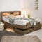 PAARA Luxus Boxspringbett Paris Night GM | 10.000 Newton Motorleistung | LED | Antirutsch-Matten | Royal-WS® Taschenfederkern Matratze mit GELAX® Topper Kern | Made in Germany (200 x 220 cm)