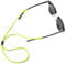 Pilotfish Glasses Strap, Silicone Sunglasses Strap for Eyewear, Adjustable Eyeglass Chain (Neon Green) Hi-vis Green