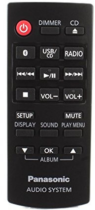 Genuine TX-65JX850BZ Remote Control Compatible with Panasonic TX-65JX850BZ 65 Smart 4K Ultra HD Android TV