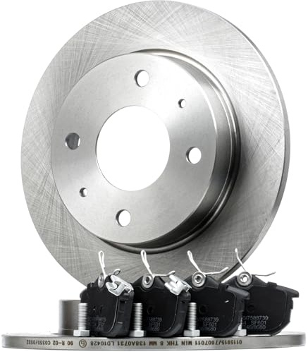 STARK Bremsen Satz Hinten 250mm Bremsscheiben und Beläge Komplett für MITSUBISHI COLT VI (Z3A, Z2A) für SMART FORFOUR (454)
