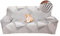 Jaotto Sofabezug 2 Sitzer Elastischer Stretch Spandex Sofa Überwürfe Sofahusse Antirutsch Waschbar Sofaschoner Couchbezug für Sofa mit Armlehne,Verflechten