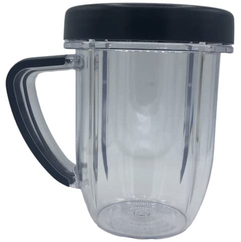 Tolxh #NBM-U0274#NB1700W Mixbecher mit kurzem Griff, hochwertig, langlebig, Ersatzteile für NutriBullet RX, 850 ml