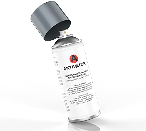 DIP-Tools Aktivator-Spray Aushärtungsbeschleuinger 200ml I für Sekundenkleber Powerkleber Superkleber Blitzkleber, Kleber-Aktivator Sekundenkleber-Aktivator, extra stark für schnelles Aushärten