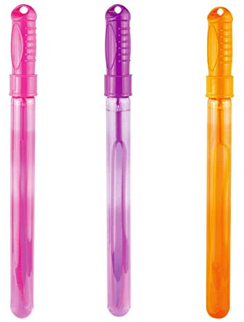 3er Set XXL Seifenblasen-Schwerter je Stab 45cm groß 235ml für Kinder Party oder Hochzeit