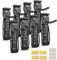 Trintion Bike Rack Wall Mounted Bicycle Hanger Garage Storage Holder Stands Cycling Vertical Hook Bracket Space Saving for Road Bike, MTB, Electric Bike, 8 Pack