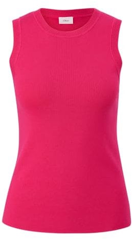 s.Oliver Black Label Damen 2143185 Stricktop, pink 4554, 42