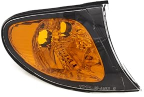 EDA PREMIUM auto Eckleuchte, Blinker, Licht Rechts Bernstein 7165848 passend für BMW 3 E46 2001-2005, ohne Lampenträger, ohne Glühlampe, gelb