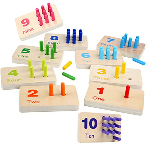 Vaguelly Juguete Educativo para Bebés Juguete Sensorial Accesorios Reutilizable y Divertido