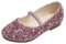 Scarpe Eleganti per Ragazze Scarpe Glitterate Ragazza Scarpe Principessa Bambina Scarpe con Paillettes Bambina Scarpe da Danza Bambina Scarpe da Ballerina Bambina (25 Toddler)