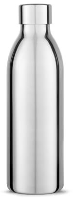aarke To-Go-Flaschen, Edelstahlflasche, Trinkflasche für stille & sprudelnde Getränke, kompatibel Carbonator 3, Doppelwandig & vakuumisoliert, auslaufsicher & spülmaschinenfest, 650ml