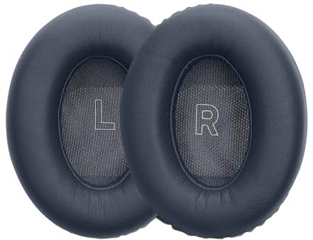 kwmobile 2X Ohrpolster kompatibel mit Bose QC Ultra/QuietComfort Ultra Polster - Kopfhörer Polster aus Kunstleder für Over Ear Headphones