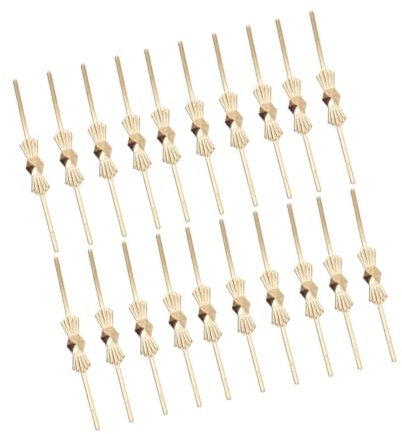 LOORGVEL 300Stücke Befestigungsclips für Kronleuchter Fliege Clips Robustem Metall Ersatzteile für Deckenleuchten für Aufhängung von Kristallkronleuchtern