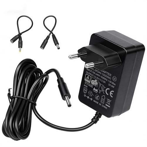 12V 2A 24W Netzadapter für Chuwi GemiBook 13/TECLAST F15S F7S F6S | SGIN M15 M15 PRO X14 X15/TOPOSH H10-8350W/Jumper EZbook X3 6 Pro S5/LincPlus P3 p2